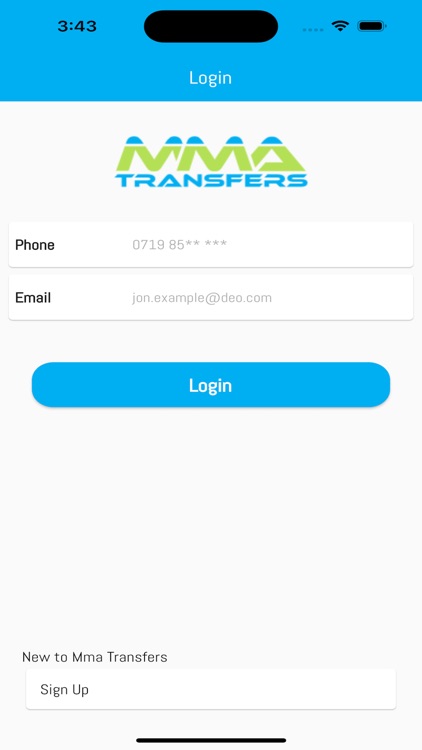 MMA Transfer local cab service