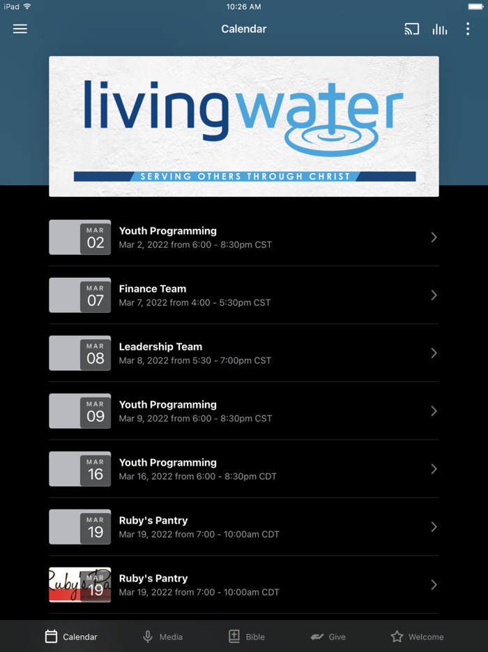 Living Water Cameron