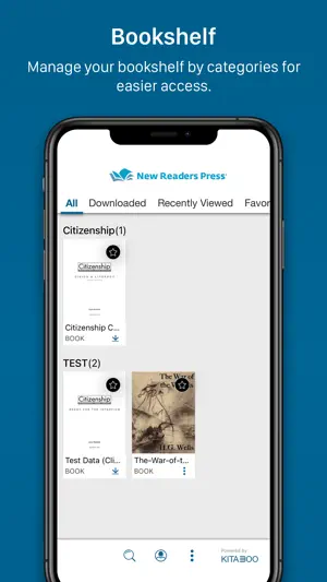 ProLiteracy eBook Reader screenshot 1