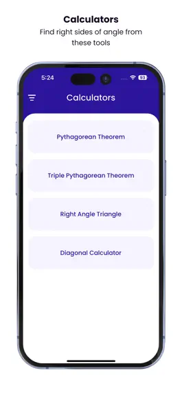 Game screenshot Pythagorean Theorem Calc App mod apk