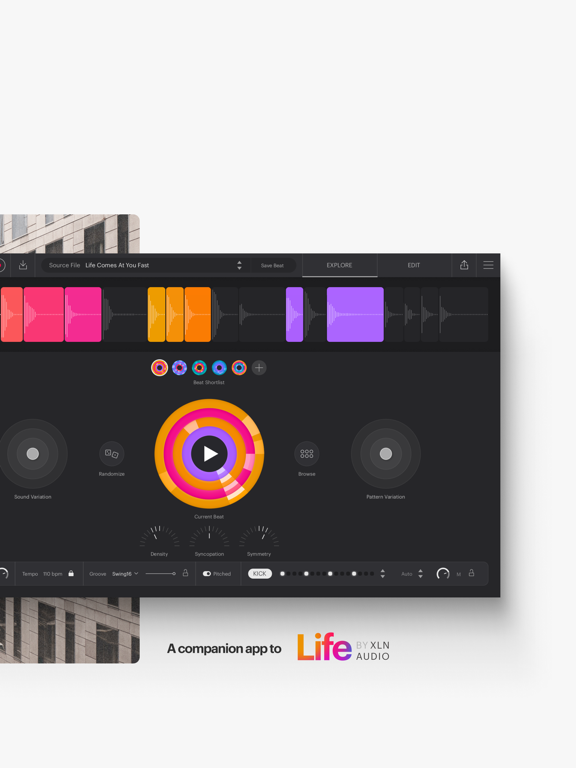 Life Field Recorder iPad screenshot 2 - Music app