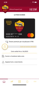 AS ROMA Prepaid Card screenshot #5 for iPhone