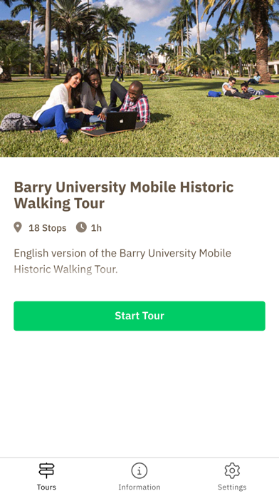 Barry University Historic Tour Screenshot