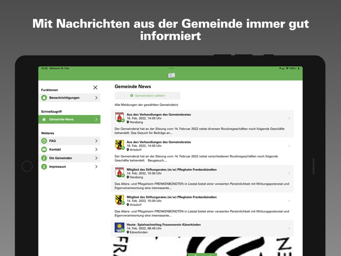 Gemeinde-News