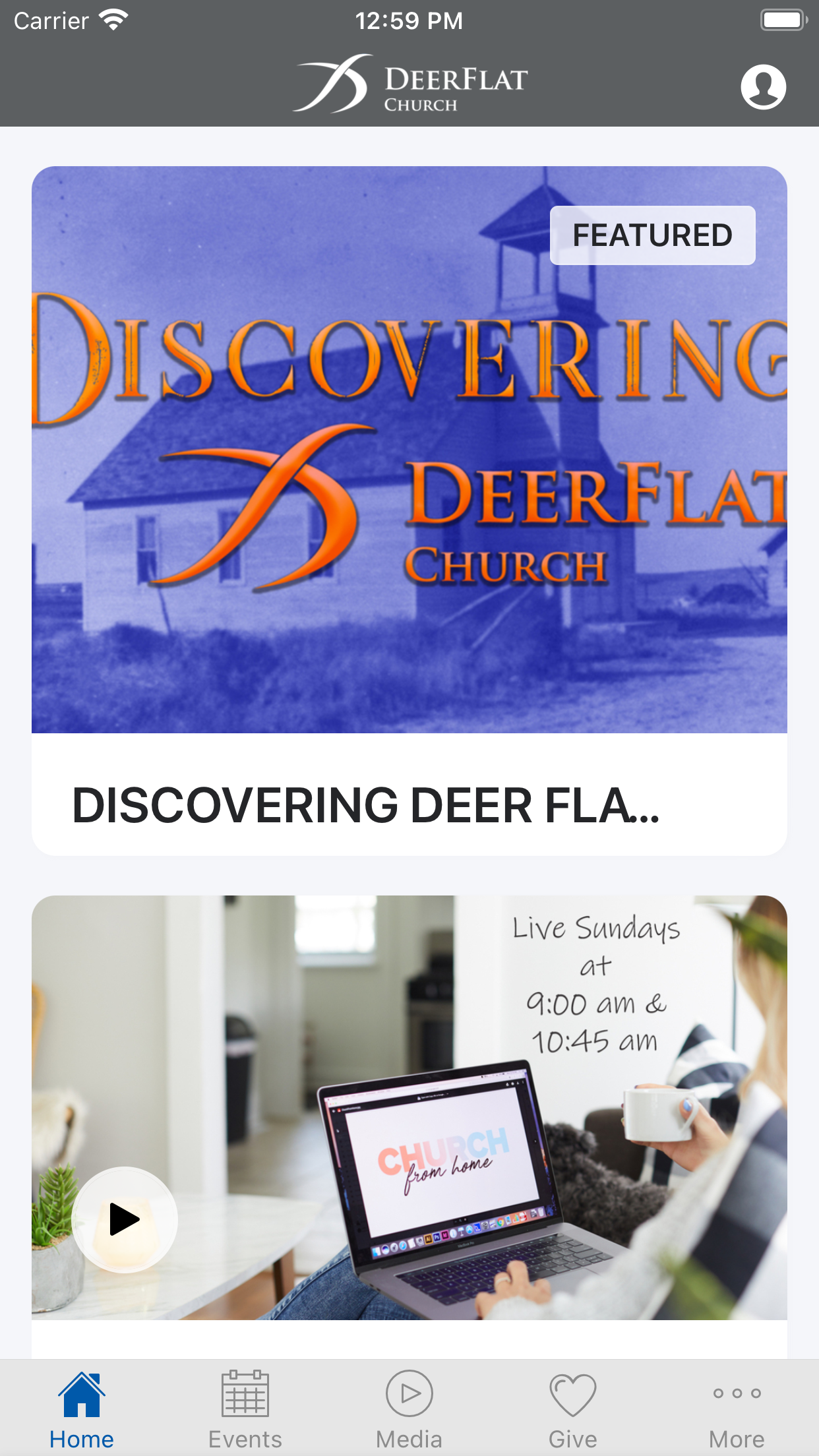 Deer Flat Church App