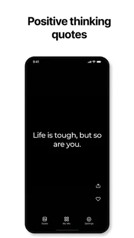 Game screenshot Optimism Daily Positive Quotes apk