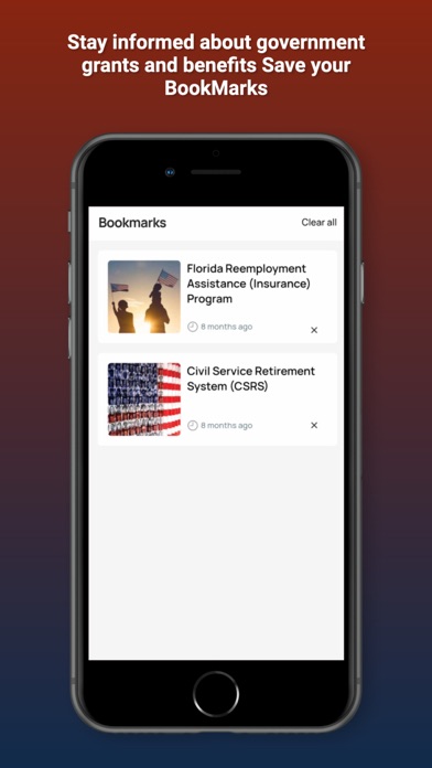 USA Grants & Benefits Guide Screenshot
