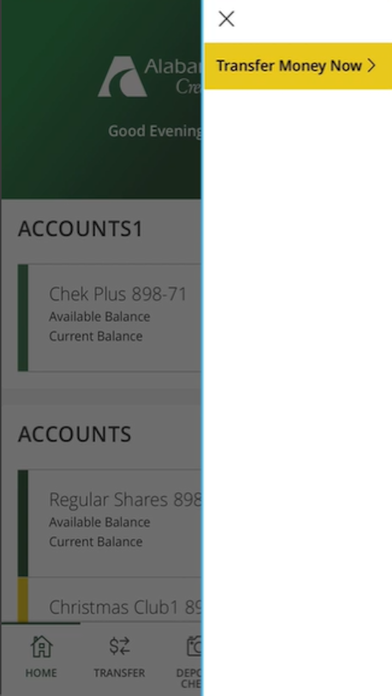 Alabama Central Credit Union Screenshot