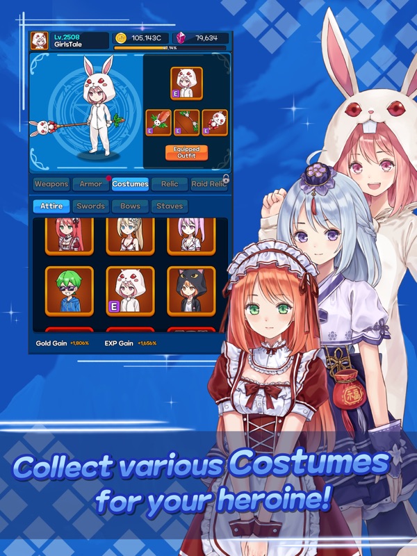 Girls Tale: Idle Action RPG screenshot 12