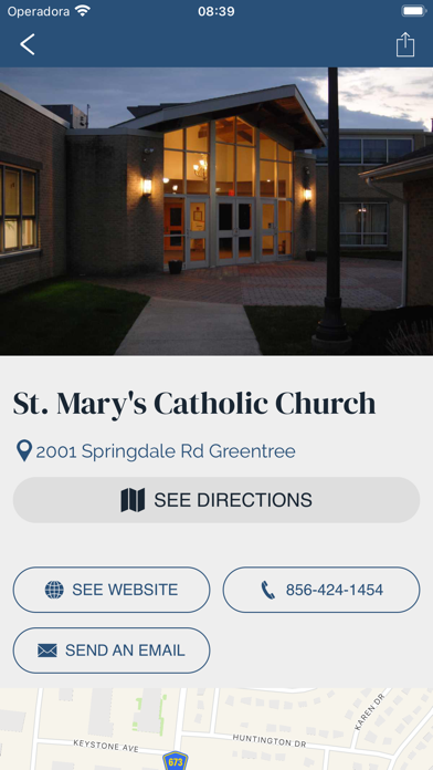 St. Mary Cherry Hill Screenshot