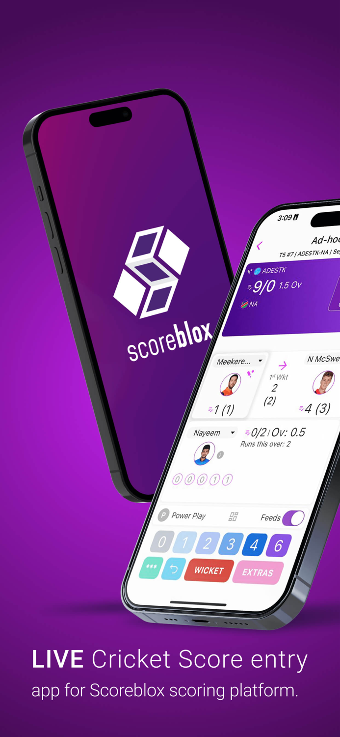 cricket LIVE scoring scoreblox