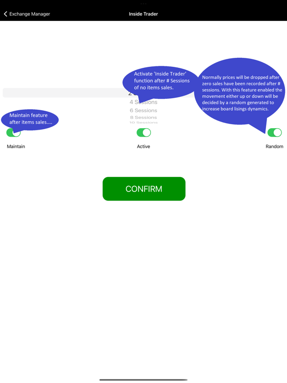Screenshot #6 pour barSTOCK Exchange Manager