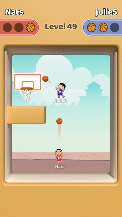 Basket Hoop - Stars Battle screenshot-3