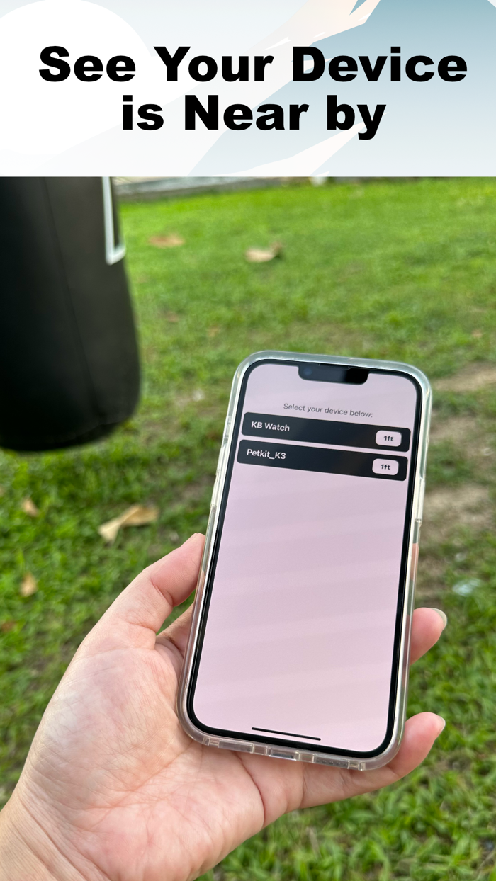 Finder for Lost Fitness Band