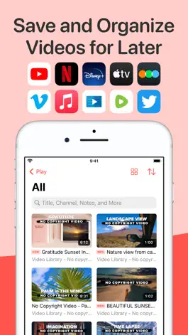 Game screenshot Play: Save Videos Watch Later mod apk