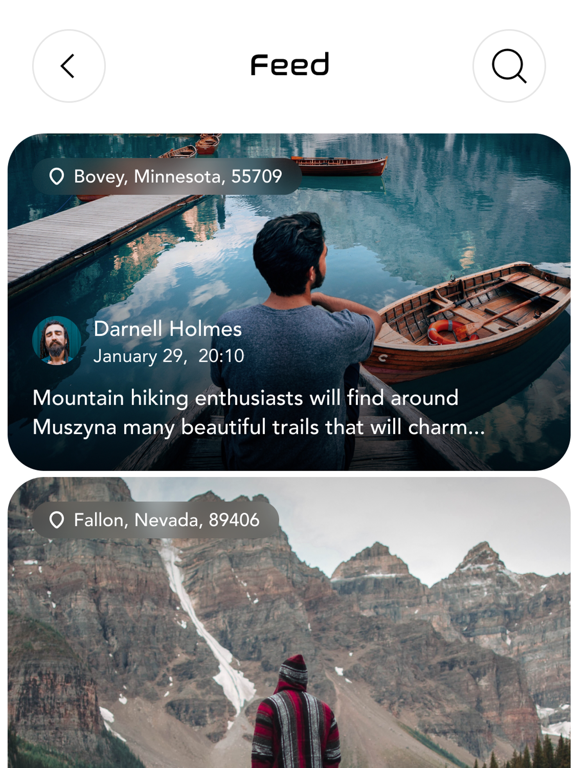 campfiAR iPad screenshot 5 - Social Networking app