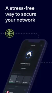 nordlayer: secure your network iphone screenshot 1