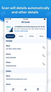 How to cancel & delete card scanner - business card 1