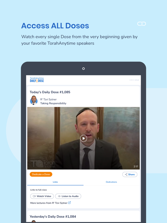 Daily Dose by TorahAnytime