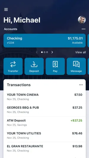 USSFCU screenshot 1