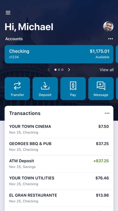 USSFCU Screenshot