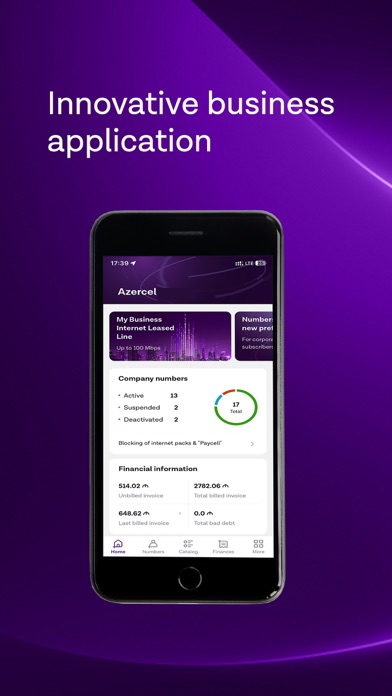 Azercell Biznes Screenshot
