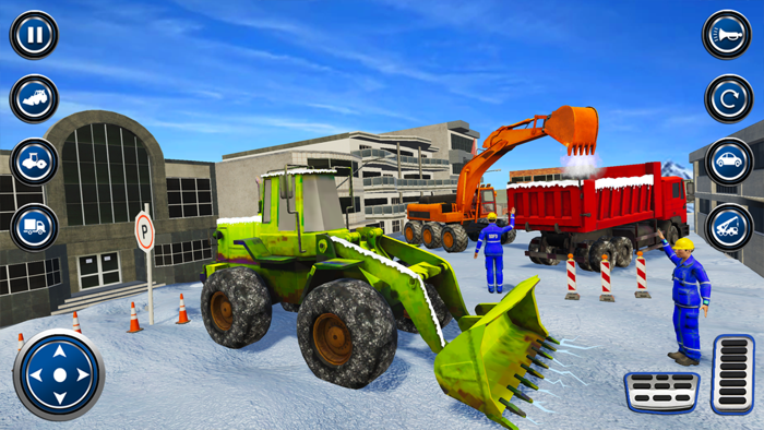 Snow Excavator Simulator 2023