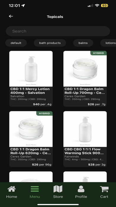 Mr. Greens Cannabis Screenshot