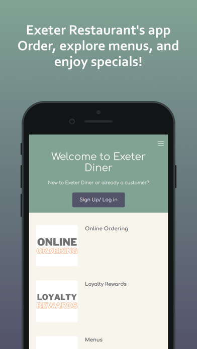 Exeter Family Restaurant Screenshot 1 - AppWisp.com Exeter Family Restaurant Screenshot 1 - AppWisp.com