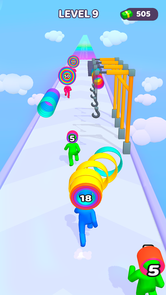 #2. Layer Man 3D: Run & Collect (iOS) Bởi: AI Games FZ