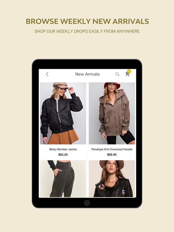 Shanty Boutique iPad screenshot 4 - Shopping app