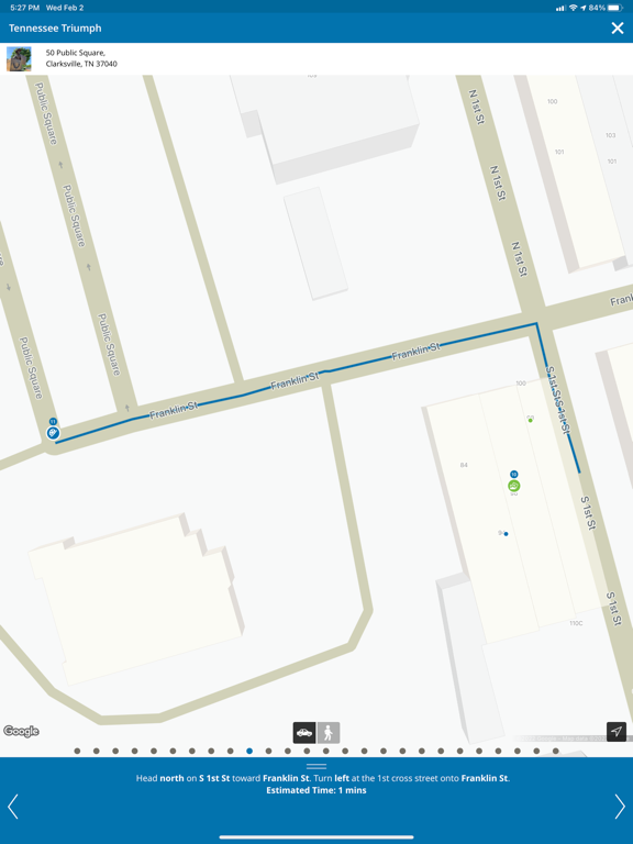 Visit Clarksville TN iPad screenshot 9 - Travel app