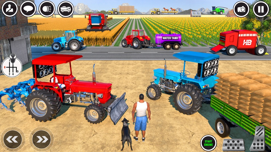 Big Tractor Farming Games 3D - 6.0 - (iOS)