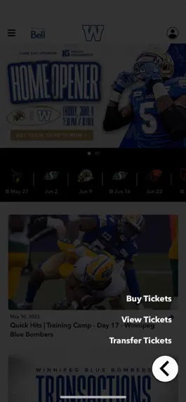 Game screenshot Winnipeg Blue Bombers hack