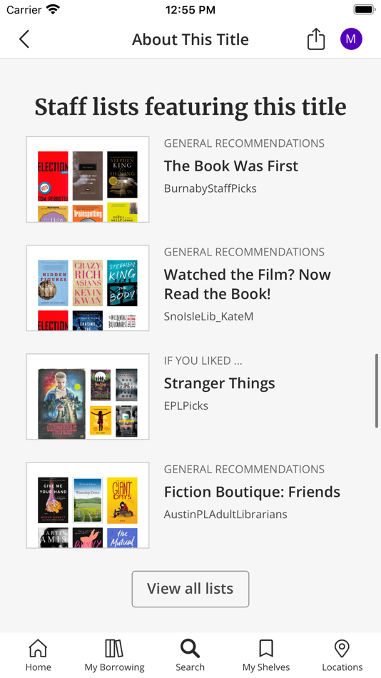 #6. Mississauga Library (iOS) 由: The Corporation of the City of Mississauga