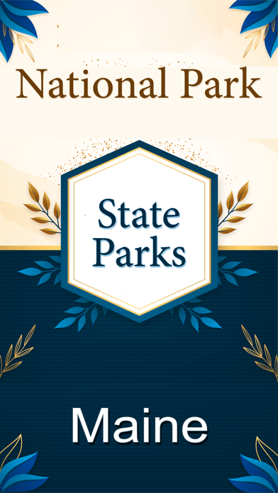 Maine State Park Guide Screenshot