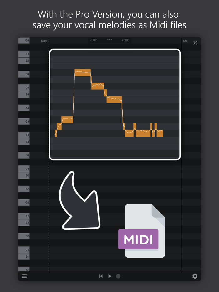 Nail the Pitch - Vocal Monitor