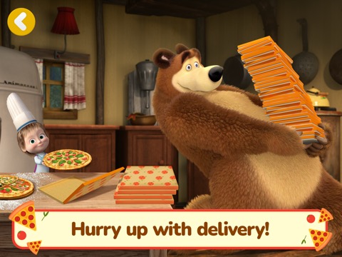 Masha and The Bear: Pizzeria!のおすすめ画像4