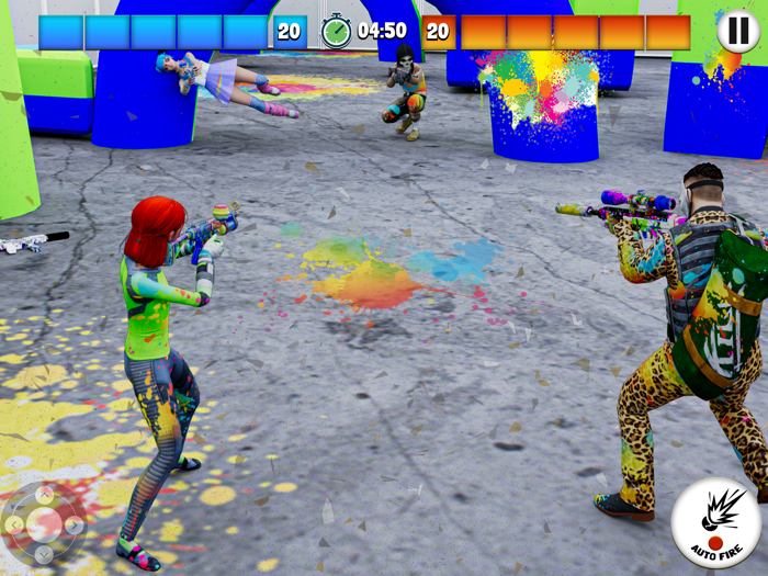 Paintball Shooting Battle 3D