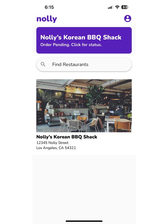 Nolly - Skip school food lines iPad screenshot 6 - Food & Drink app
