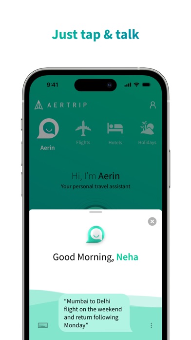 Aertrip: Flight, Hotel Booking Screenshot