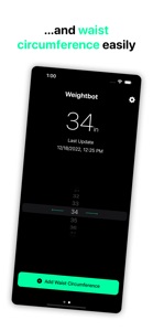 Weightbot screenshot #2 for iPhone