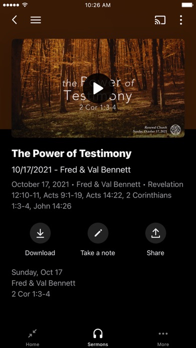 Renewal Church Memphis Screenshot