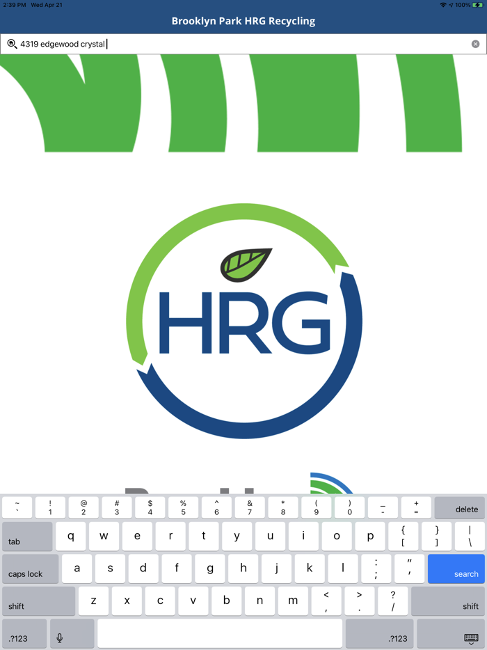 Brooklyn Park HRG Recycling