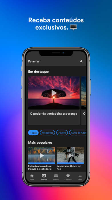 Igreja do Parque Cruzeiro iPhone screenshot