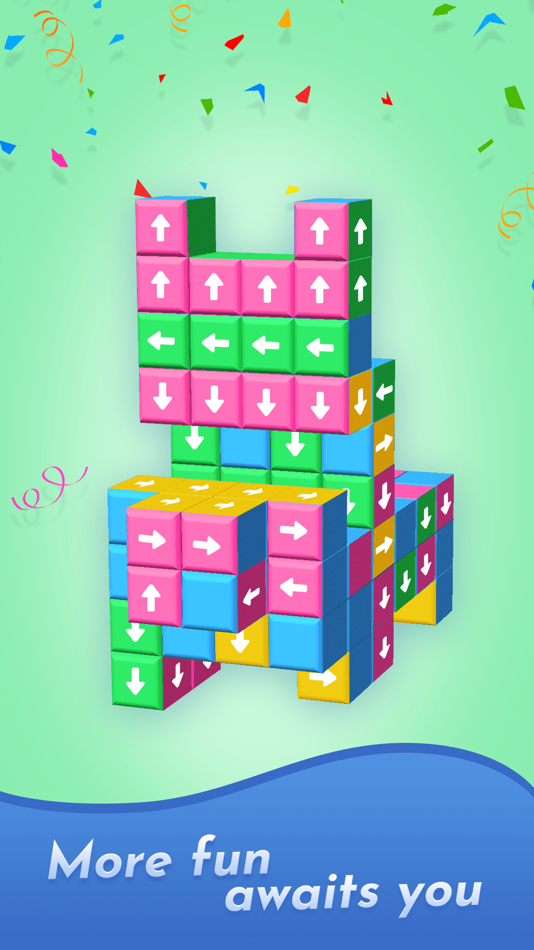 #3. Tap Away 3D:Block Cube Puzzle (iOS) 由: Shooting Puzzle Game Limited