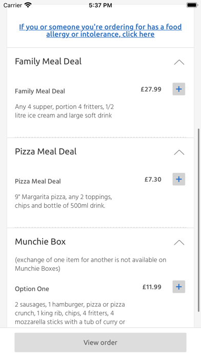 Vito's Fish & Chips, Glasgow Screenshot