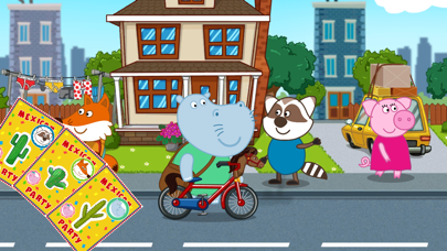 Mexican Party: Hippo Food Game Screenshot