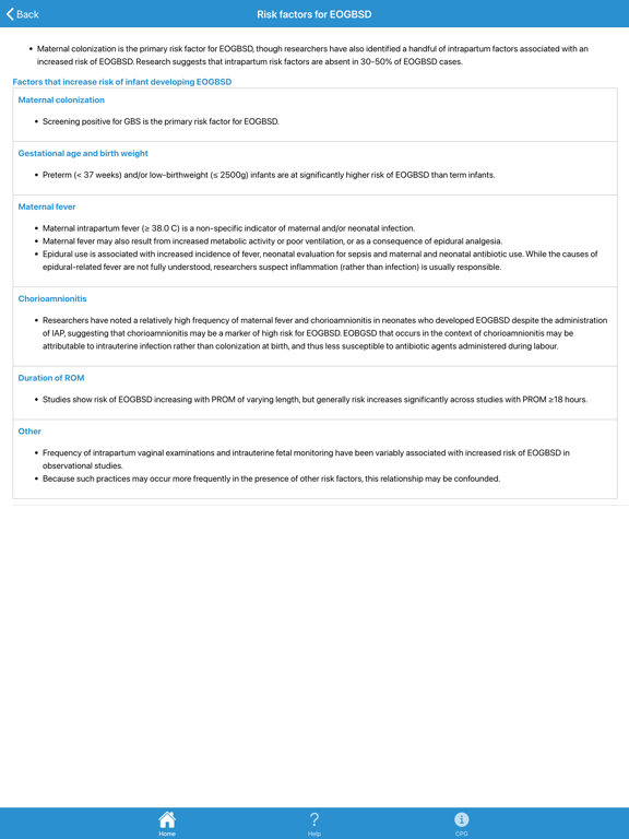 Screenshot #5 pour GBS Resource for Midwives