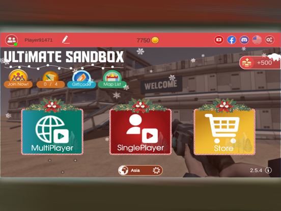 Screenshot #4 pour UMod: Ultimate Sandbox Online